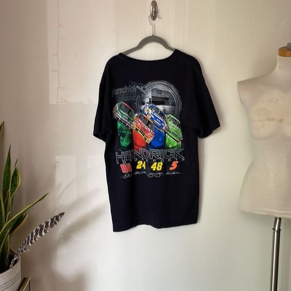 Chase Authentics Other - Black Y2K era Henricks Motor Sports racing team tee shirt by Chase Authentics